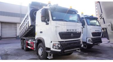 Sinotruk Howo A7 420hp 6x4 Dump Truck will be shippped to Tanzania 