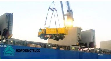 Sinotruk Howo Tipper Truck will be sent to Guinea Conakry