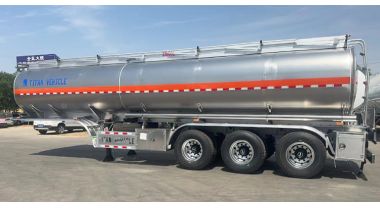 3 Axle Aluminum Fuel Tanker Trailer will be Sent to Tanzania