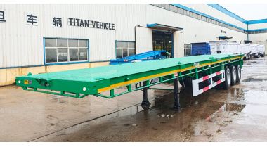 40 Foot Flatbed Trailer will be Sent to Tanzania