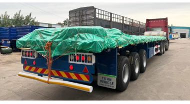 Tri Axle Dropside Trailer will be Sent to Tanzania