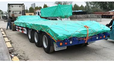 3 Axle Low Loader Trailer will be Sent to Tanzania