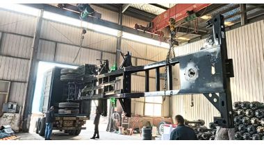 40Ft Container Chassis Trailer will be Sent to Tanzania