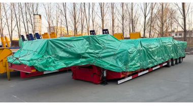4 Axle Low Loader Trailer will be Sent to Tanzania