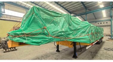 3 Axle Low Loader Trailer will be Sent to Tanzania