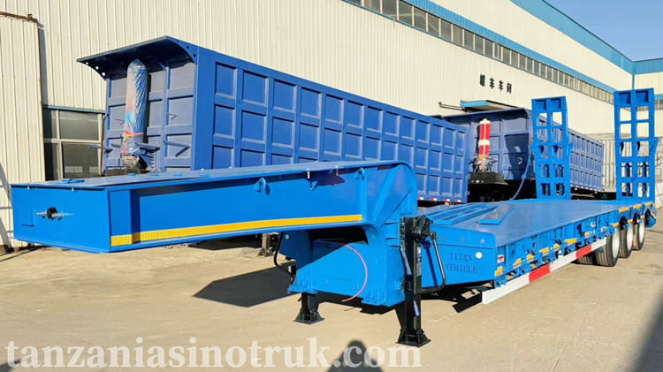 3 axle lowbed trailer for sale Tanzania Dar es Salaam