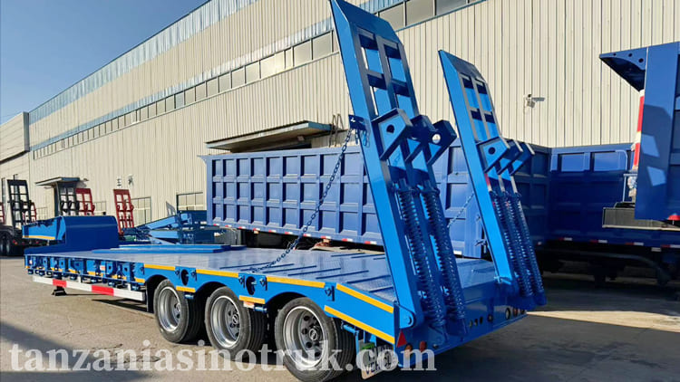 3 axle lowbed trailer for sale Tanzania Dar es Salaam