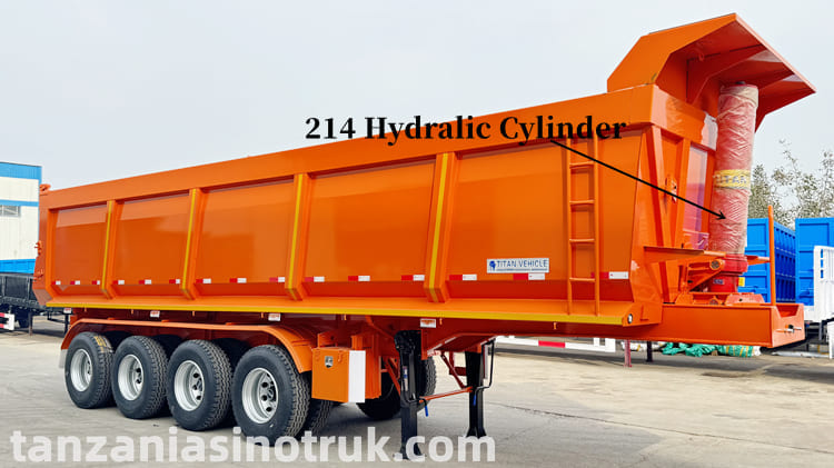 4 Axle Hydraulic Tipper Trailer Price Manufacturers in Tanzania