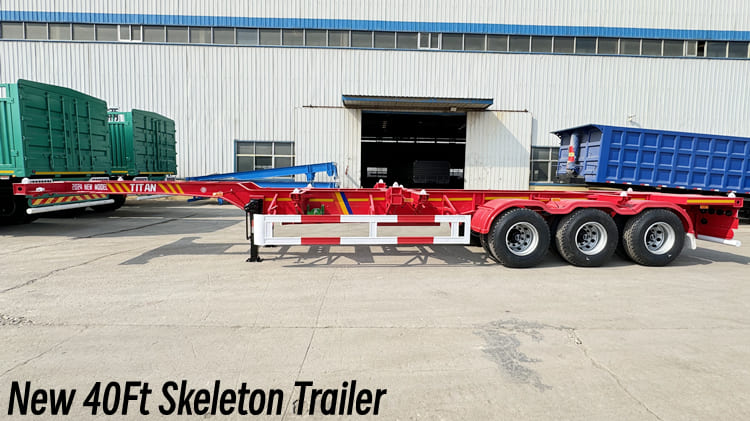 New 40Ft Skeleton Trailer for Sale in Dar es Salaam 