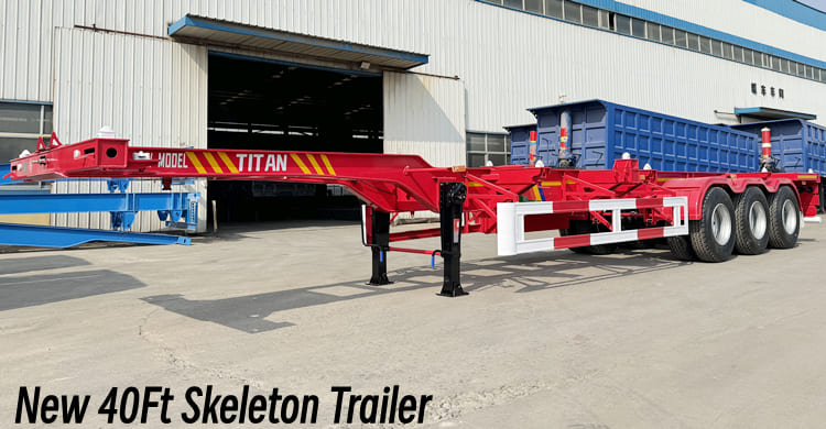 New 40Ft Skeleton Trailer for Sale in Dar es Salaam 