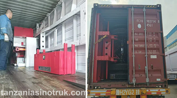 Flat Bed Trailer and Skeletal Semi Trailer for Sale in Tanzania