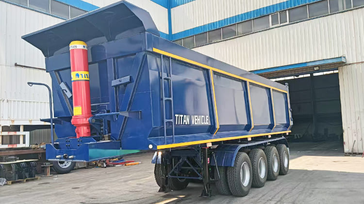 4 Axle Tipper Trailer Manufacturers in Tanzania