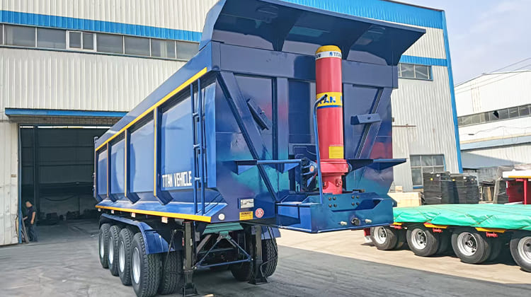 4 Axle Tipper Trailer Manufacturers in Tanzania