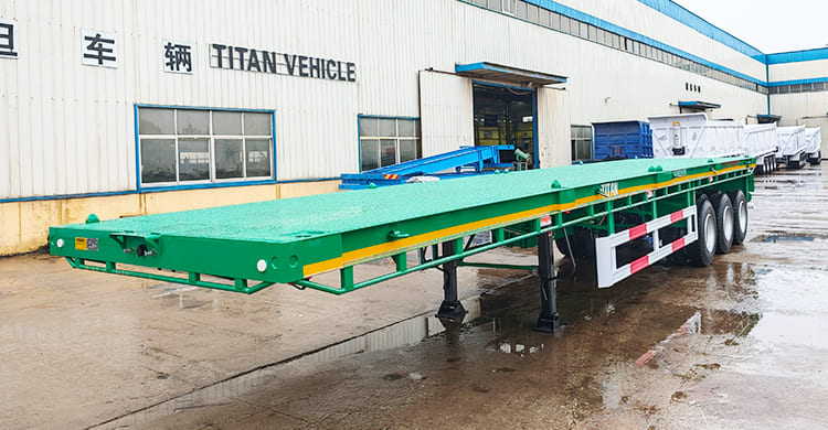 40 Foot Flatbed Trailer for Sale in Tanzania