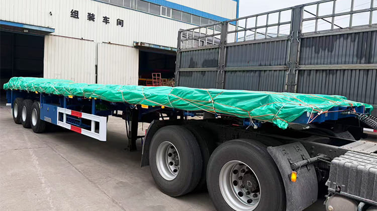 Tri Axle Dropside Trailer for Sale in Tanzania