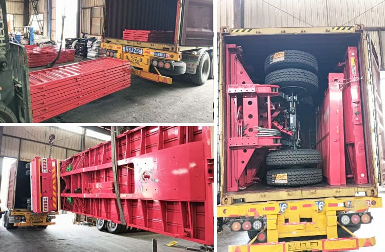 3 Axle Livestock Transport Trailer for Sale in Tanzania