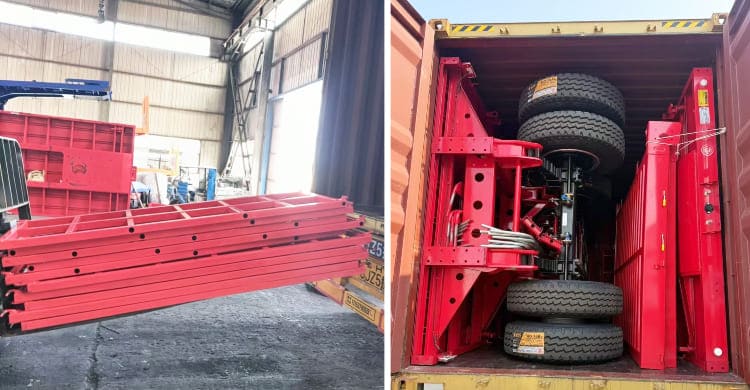 3 Axle Livestock Transport Trailer for Sale in Tanzania