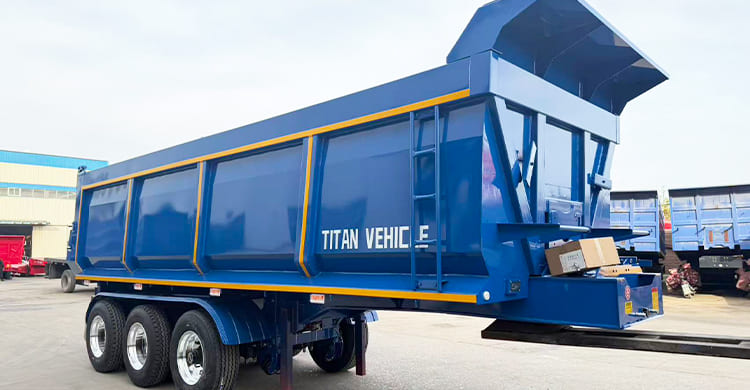 3 Axle Tipper Trailer for Sale in Tanzania