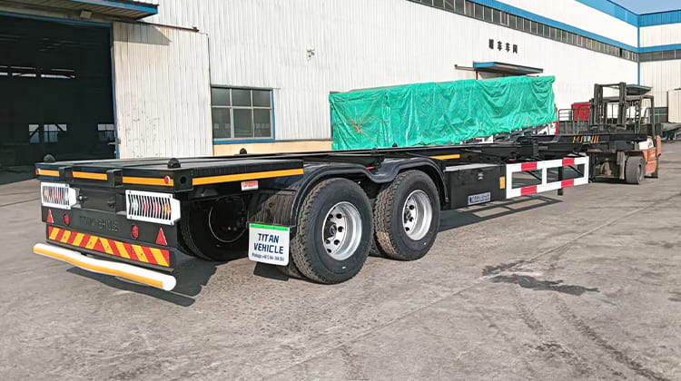 40Ft Container Chassis Trailer for Sale in Tanzania