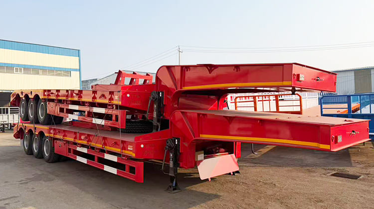 4 Axle Low Loader Trailer for Sale in Tanzania