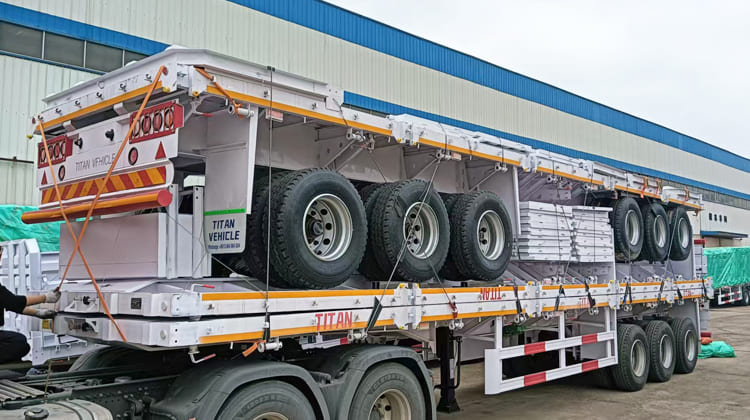 60 Ton Grain Trailers for Sale in Tanzania