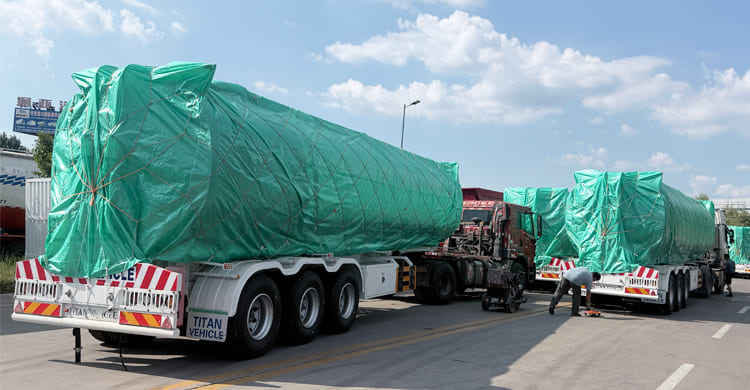 45000 Liters Oil Tanker Semi Trailer for Sale in Tanzania