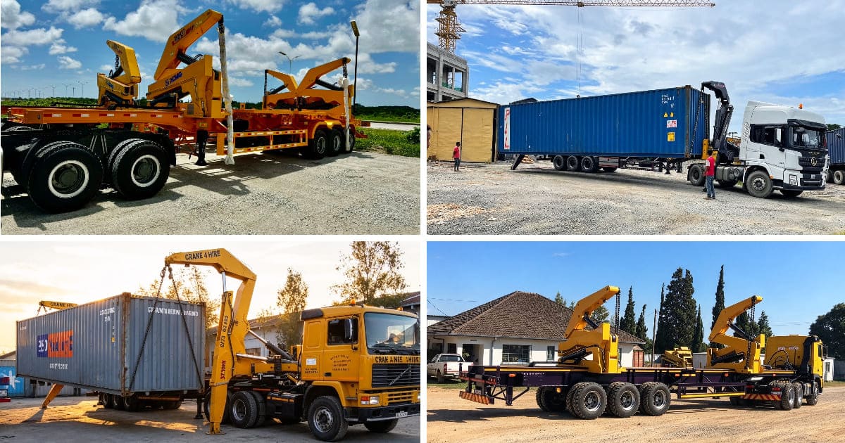 Container Side Loader Trailer for Sale in Tanzania: Price, Spec, Buying Guide