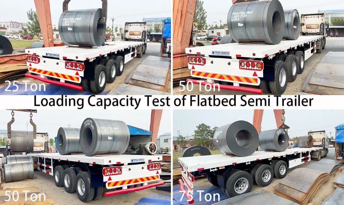 Flatbed Semi Trailer for Sale in Tanzania