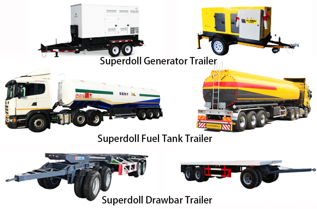 Superdoll Trailer Manufacture for Sale in Tanzania