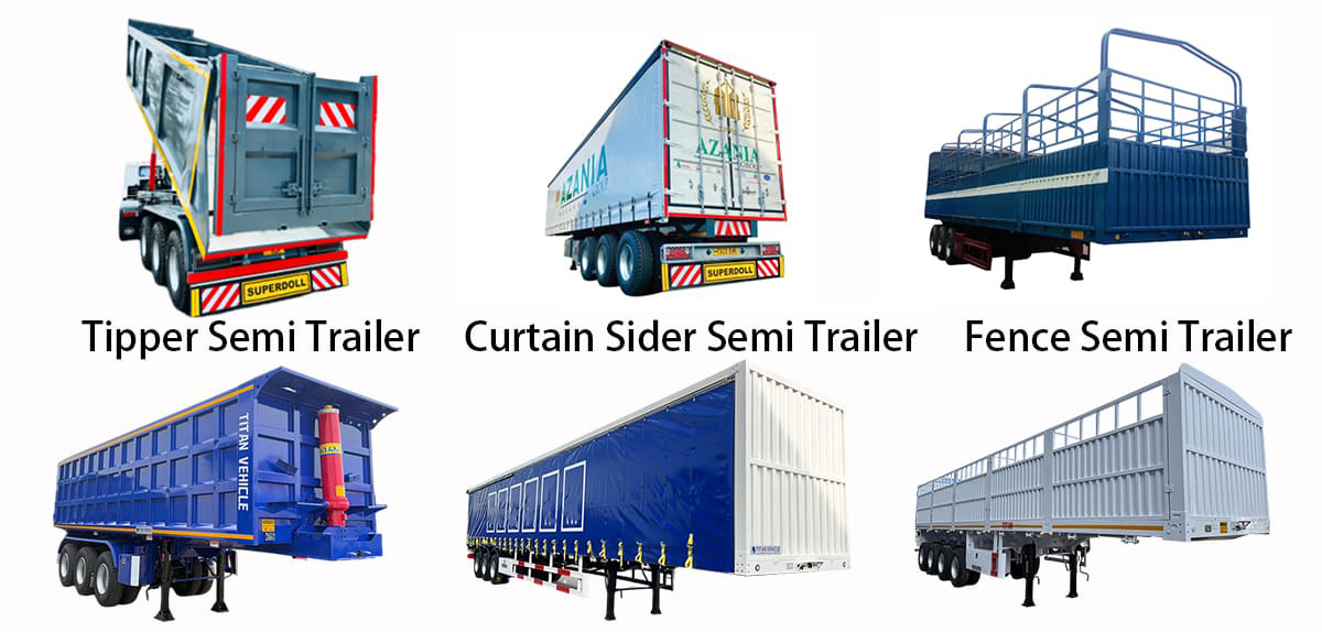 Superdoll Trailer Manufacture for Sale in Tanzania