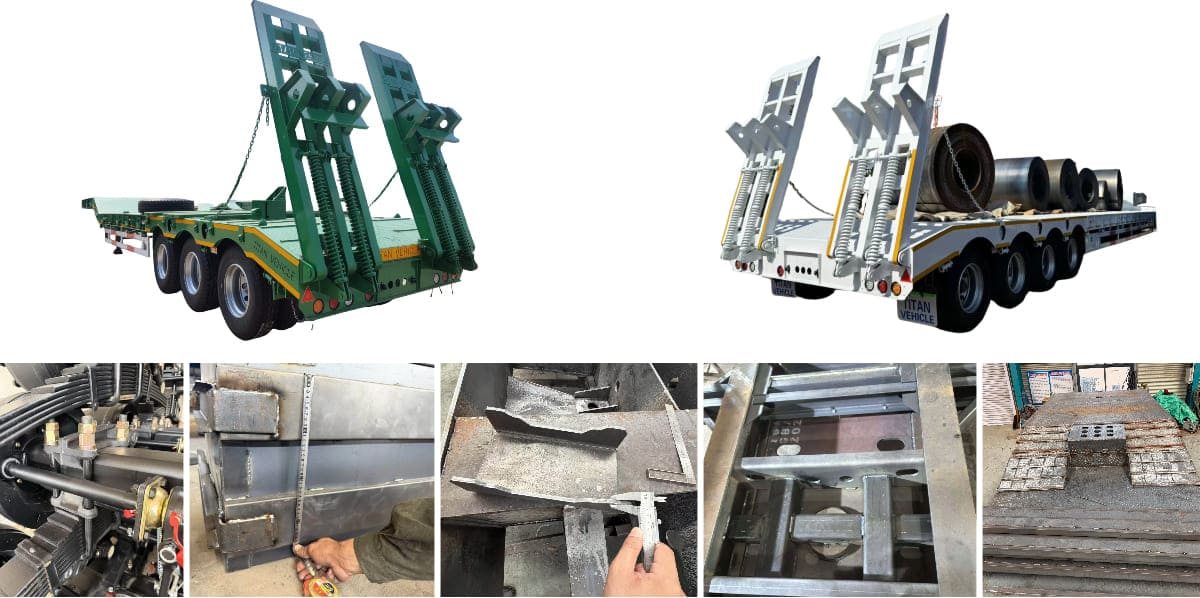 CIMC Trailers Manufacturer for Sale in Tanzania VS Shandong Titan Vehicle
