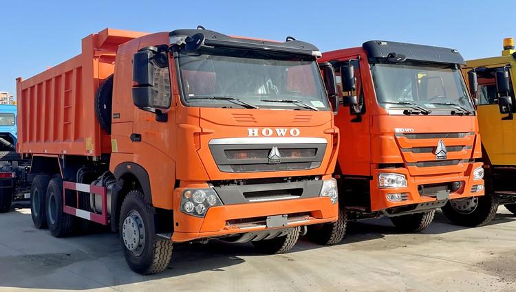 New Sinotruk A7 Howo 371 Dump Trucks for Sale in Guinea Kankan