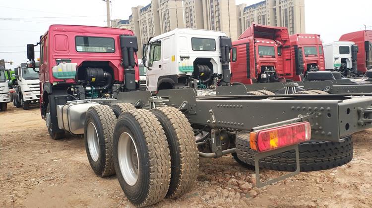 Sinotruk Howo 336 6x4 Cargo Chassis Truck Cost in Guinea Conakry