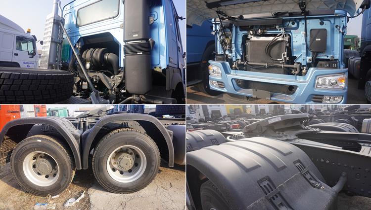 Sinotruk Howo 371 Truck Tractor 6x4 for Sale Price in Guinea Kamsar