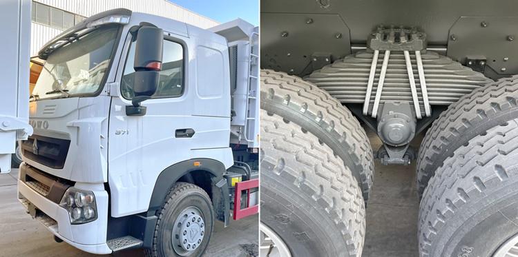 Howo A7 Sinotruk 371 Dumper Truck for Sale in Guinea Kankan