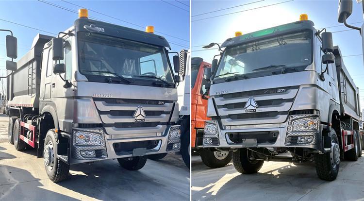 Used Sino Howo Dump Trucks 371 for Sale in Guinea Kamsar