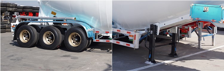 42cbm Cement Bulker Truck Trailer for Sale in Guinea Kindia