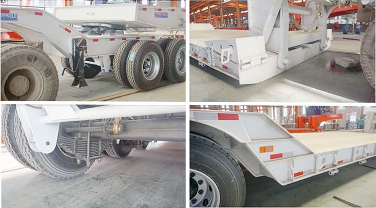 3 Axle Hydraulic Detachable Gooseneck Trailers for Sale in Guinea Labe