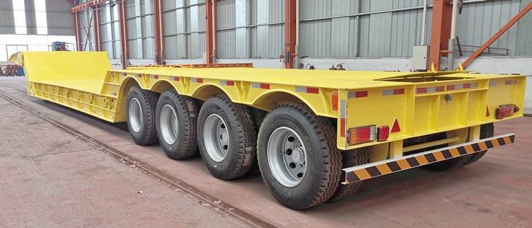 Prices of 4 Axle Folding Gooseneck Lowboy Trailers for Sale in Ghana