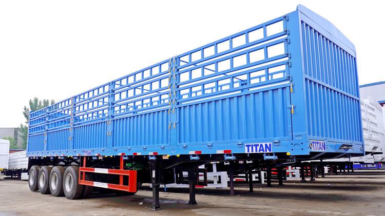 4 Axle Animal Transport Livestock Trailer for Sale in Guinea Conakry