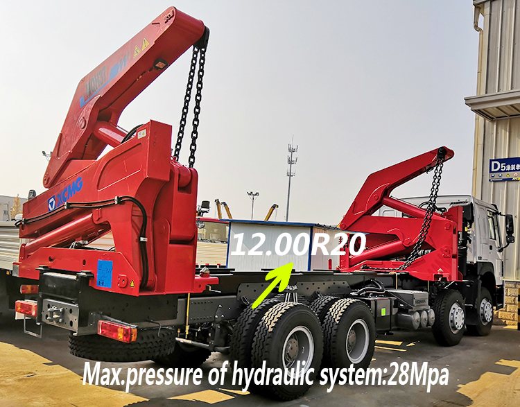 Sino Trucks Tanzania | Sino Howo Truck 371 | Howo Container Side Loader Truck for Sale