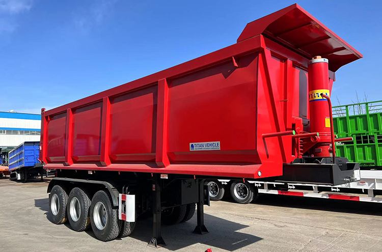 Semi Tipper Trailer for Sale | Truck Tipper Trailer for Sale in Tanzania Dar Es Salaam