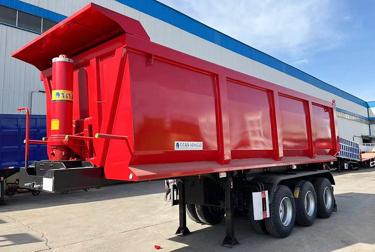 Semi Tipper Trailer for Sale | Truck Tipper Trailer for Sale in Tanzania Dar Es Salaam