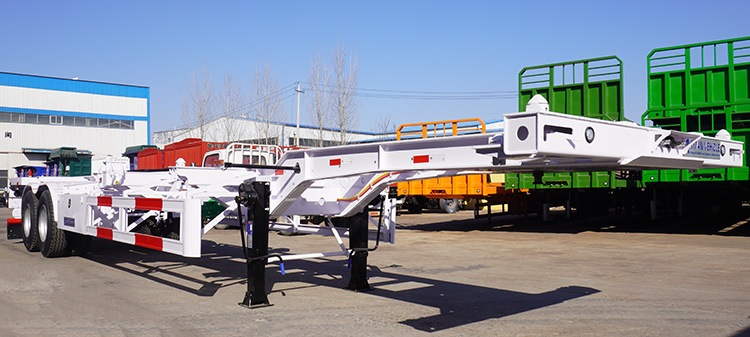 2 Axle 40Ft Intermodal Container Chassis for Sale in Tanzania Dar Es Salaam