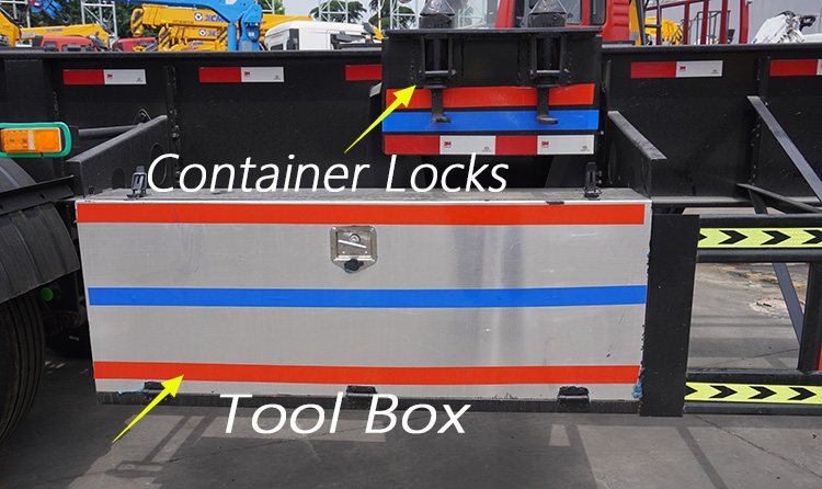 37T 40Ft Sidelifter Container Trailer for Sale in Tanzania Dar Es Salaam