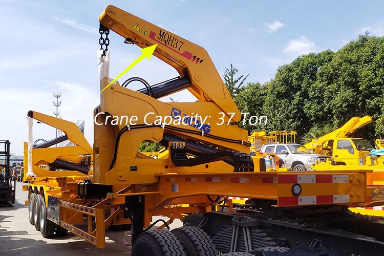 40Ft Container Side Loader Trailer for Sale in Tanzania Dar Es Salaam
