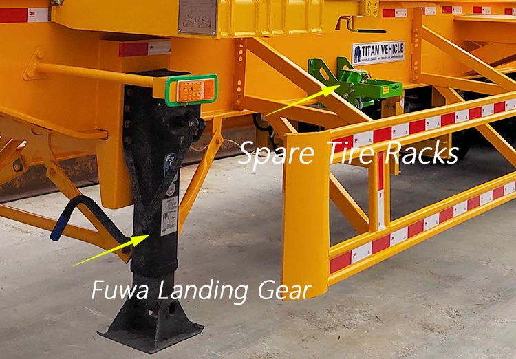 40Ft Container Side Loader Trailer for Sale in Tanzania Dar Es Salaam