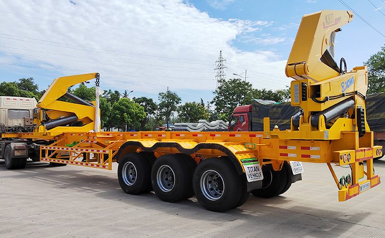 40Ft Container Side Loader Trailer for Sale in Tanzania Dar Es Salaam