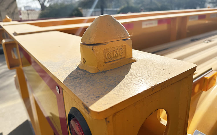 CIMC 20 Ft Skeleton Trailer for Sale | CIMC Trailer Manufacturer in Tanzania