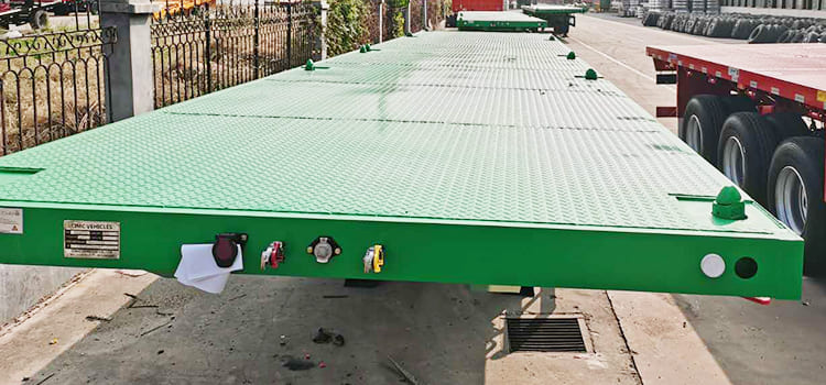 CIMC Trailers for Sale in Tanzania | CIMC 3 Axle 40 Ft Flatbed Trailer for Sale in Dar Es Salaam